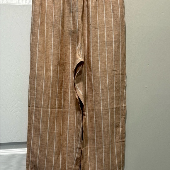 Armani Exchange Women's Striped Linen Pants size 4 - Picture 12 of 13